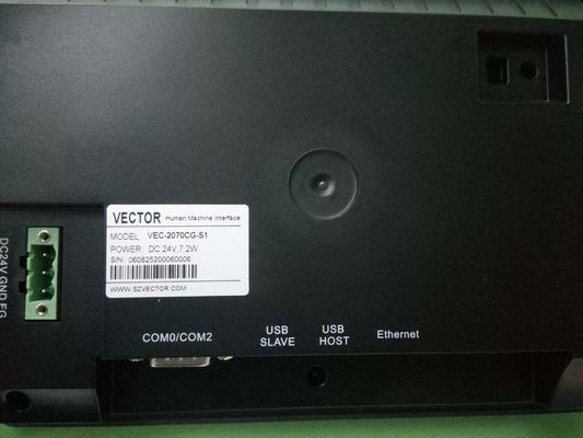 イーサネット7.4inch HMIコントロール パネルRS485 HMI LCDの表示